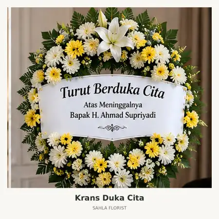 Krans Bunga Duka Banjarbaru